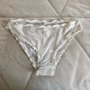 White bathingsuit bottom